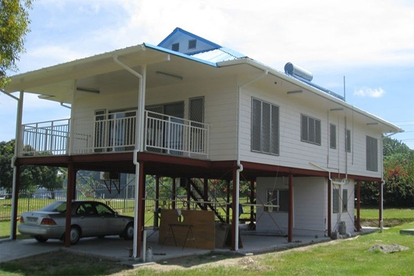 steel structure villa